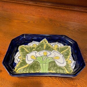 Talavera Lily dish